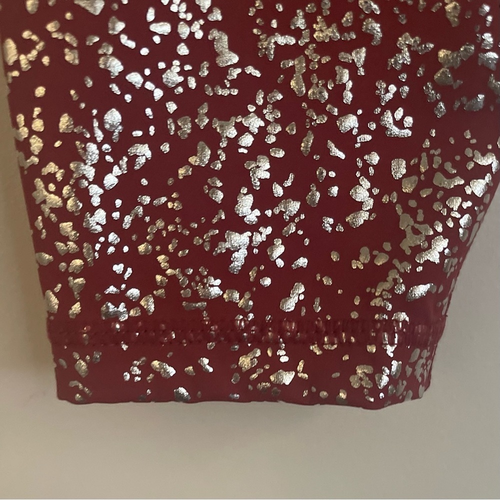 Sweaty Betty Red Terrazo Foil Print Goddess - Picture 5 of 12